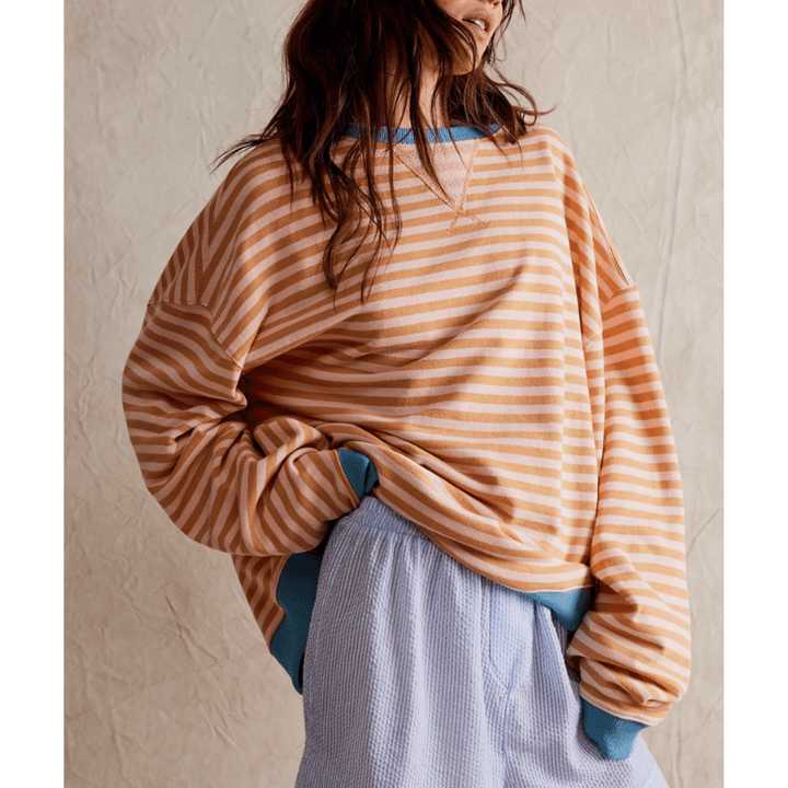 Drune | Relaxed Striped Women’s Sweatshirt
