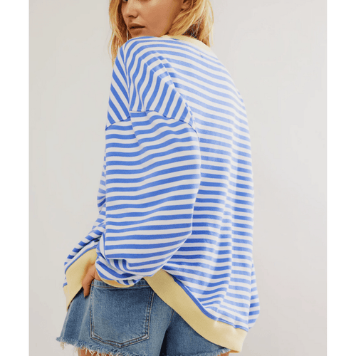 Drune | Relaxed Striped Women’s Sweatshirt