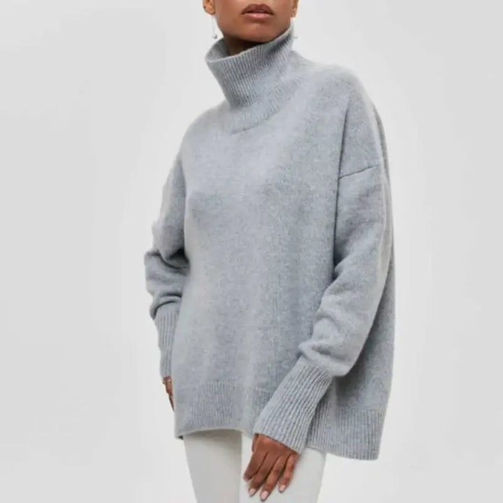 Drune | Warmer Rollkragenpullover in schlichtem Design für Frauen