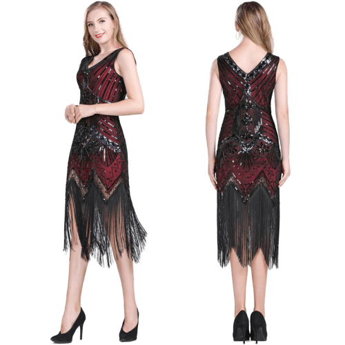 Drune | Gatsby-Stil Kleid