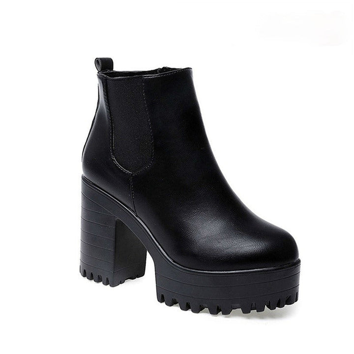 Eefje Stiefel | Stiefel mit robuster Plattform Drune