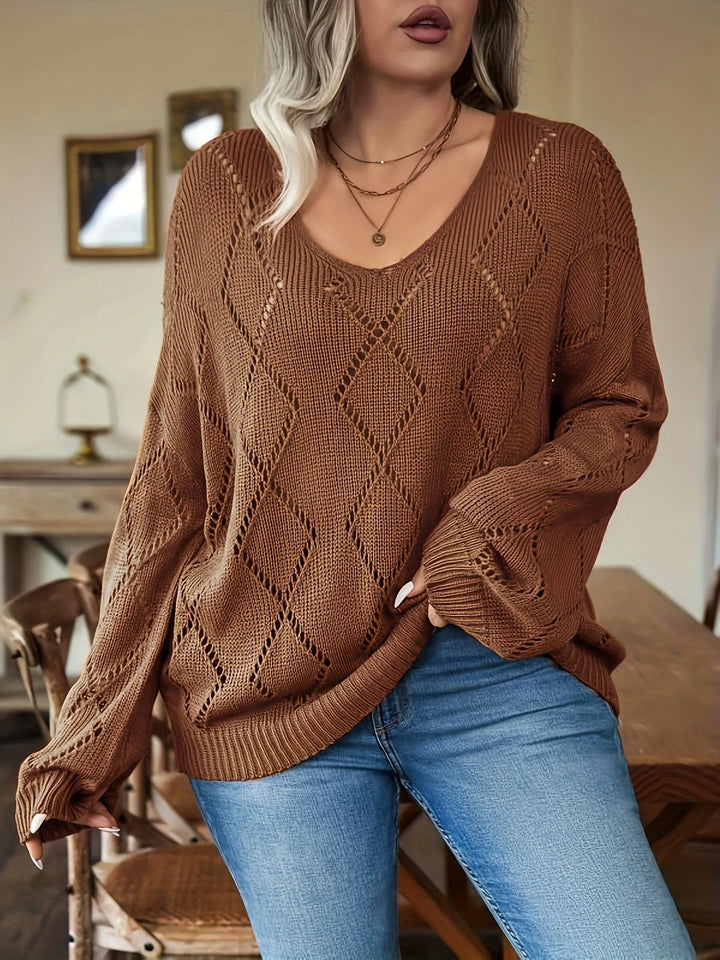 Drune | Euro Chic Gemütlicher Strickpullover