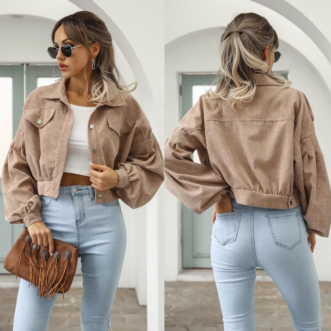 Drune | Cropped Bomberjacke - Lässig & Stilvoll
