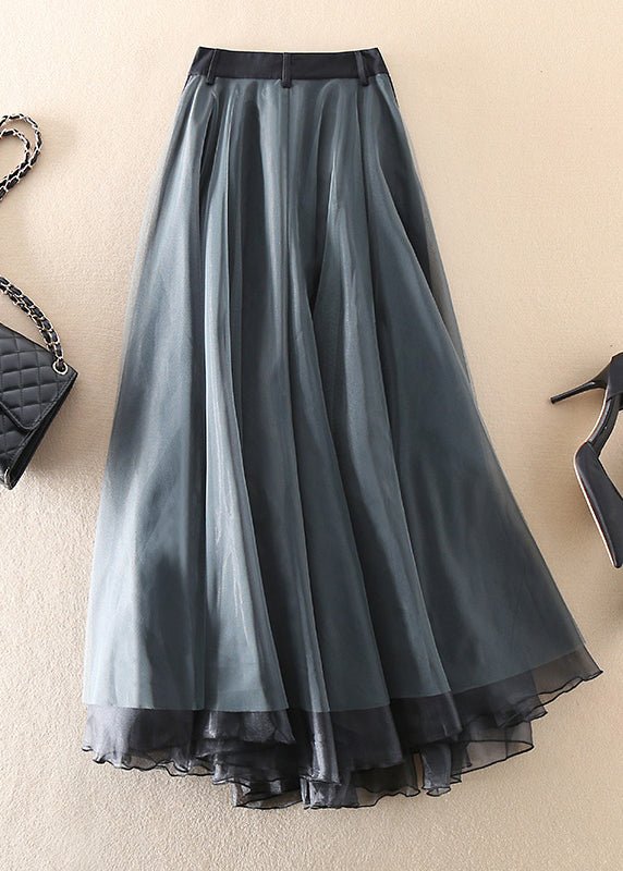Drune | Französischer Patchwork-Tüllrock – Eleganter Midi-Rock für Damen