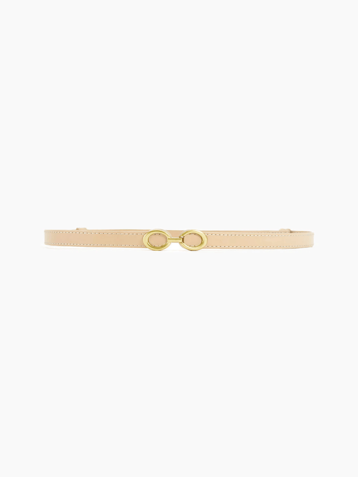 Drune | Elegante Damen Gürtel Schmaler Leder Gürtel Mit Ringverschluss