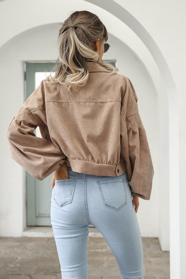 Drune | Auf Cord-Jacke