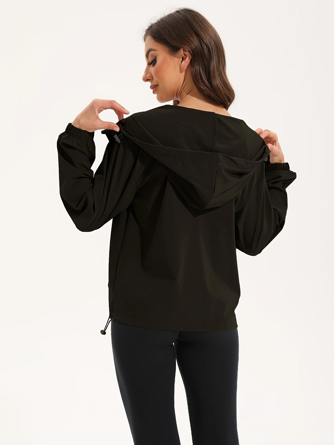Drune | Wasserdichte Leichte Sportjacke Mit Kapuze