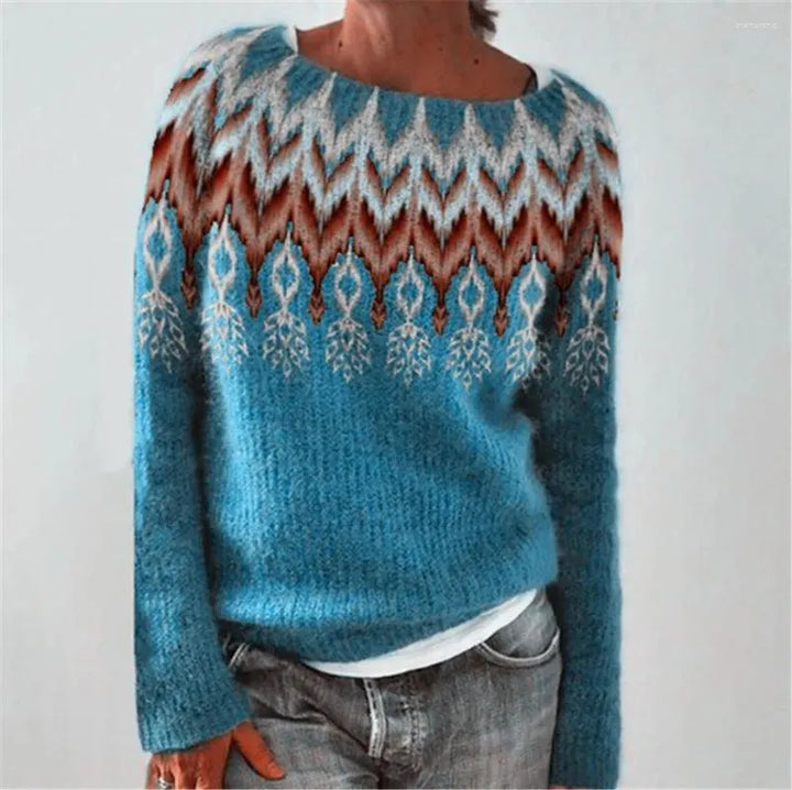 Drune | Geometrisch Stilvoller Pullover