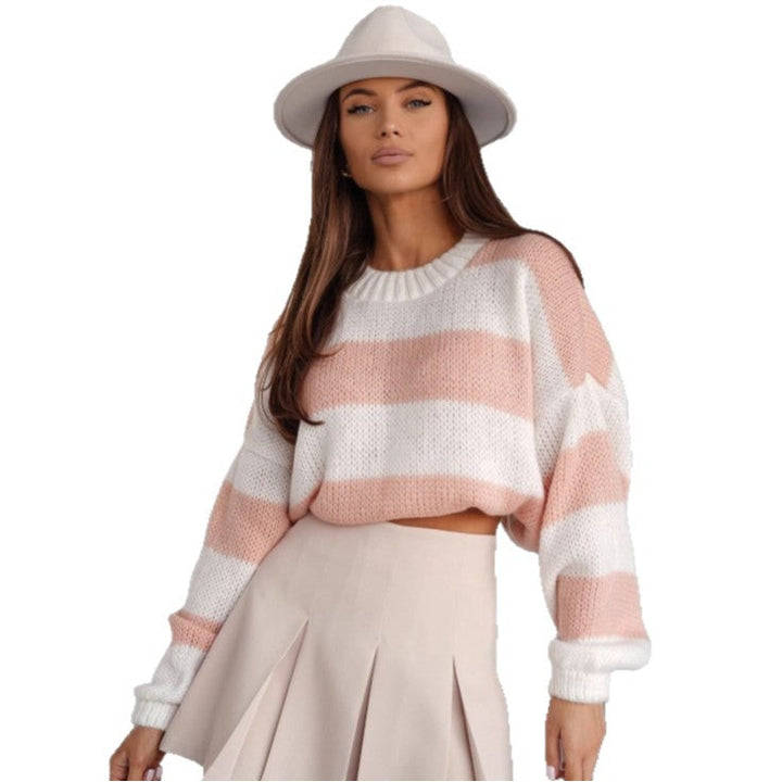 Drune | Light, airy knit sweater with loose-fitting sleeves