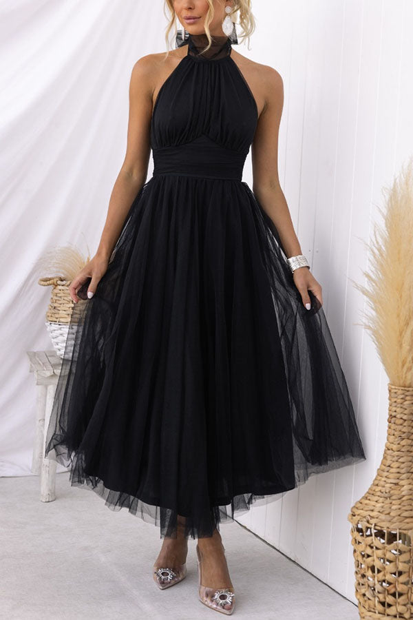 Drune | Kleid mit Langer Röcke Design