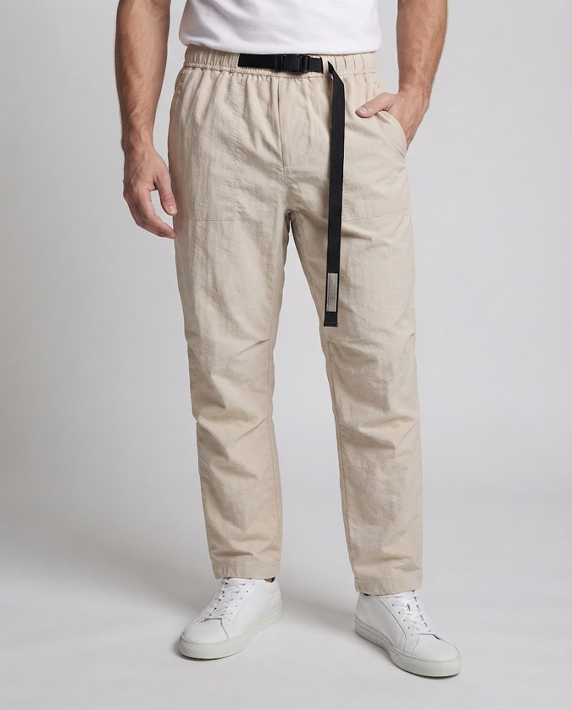 Herren Leichte technische Cargo-Hose mit elastischem Bund und Gurtverschluss Drune
