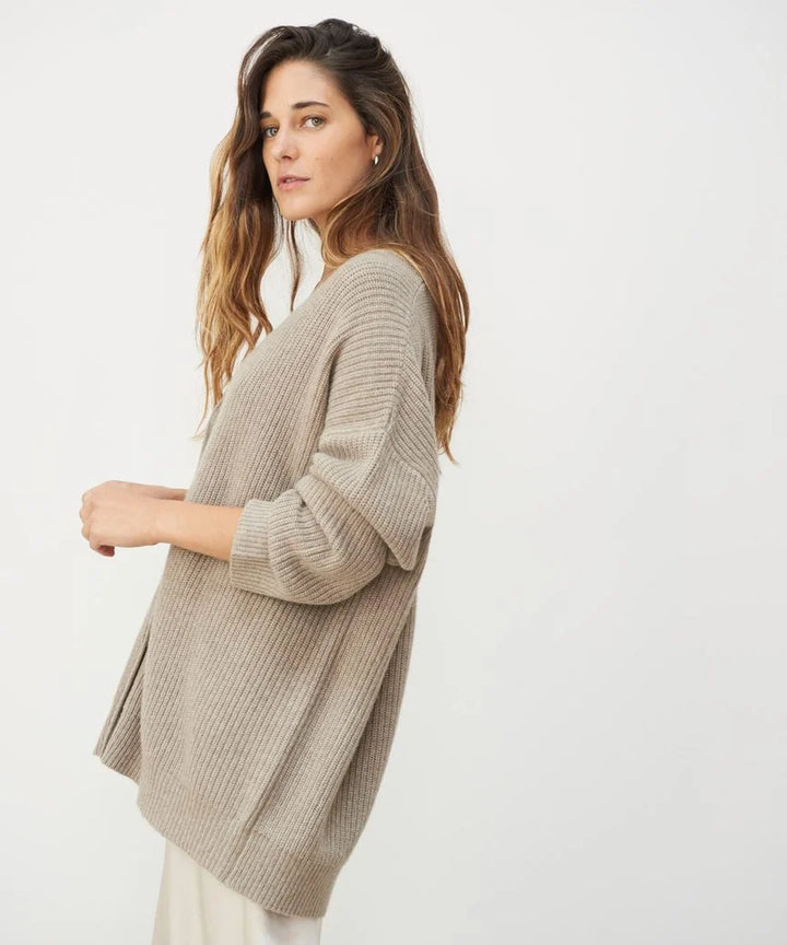 Drune | Stilvolle Kaschmir-Strickjacke