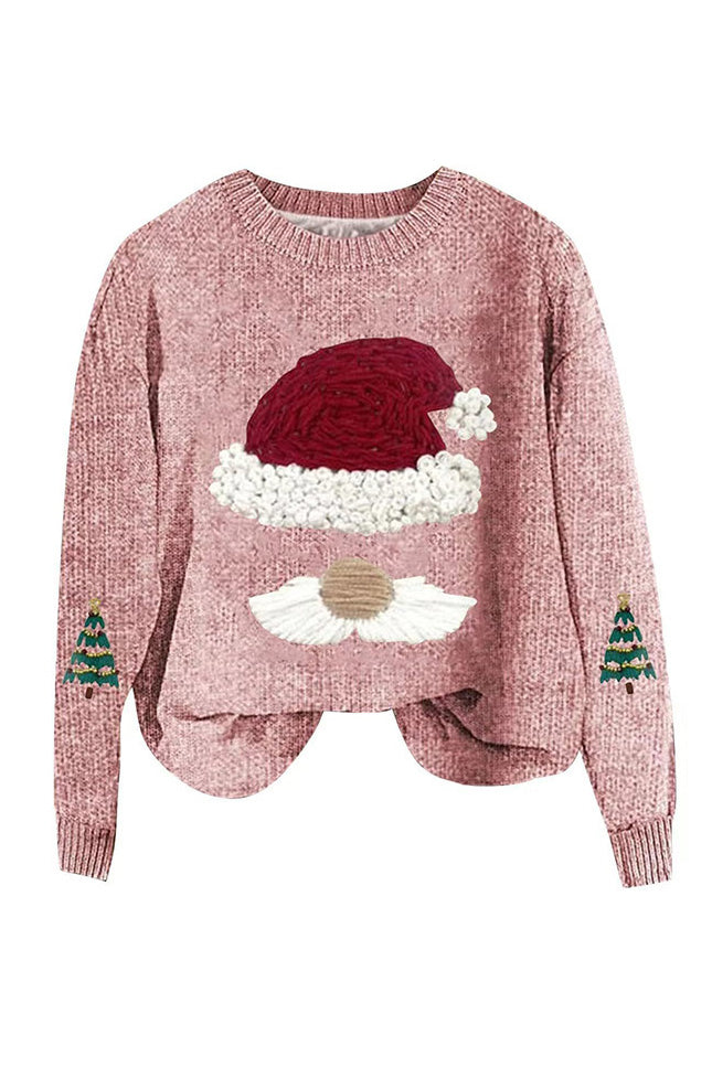 Drune | Lockere Passform Weihnachtsstrickpullover