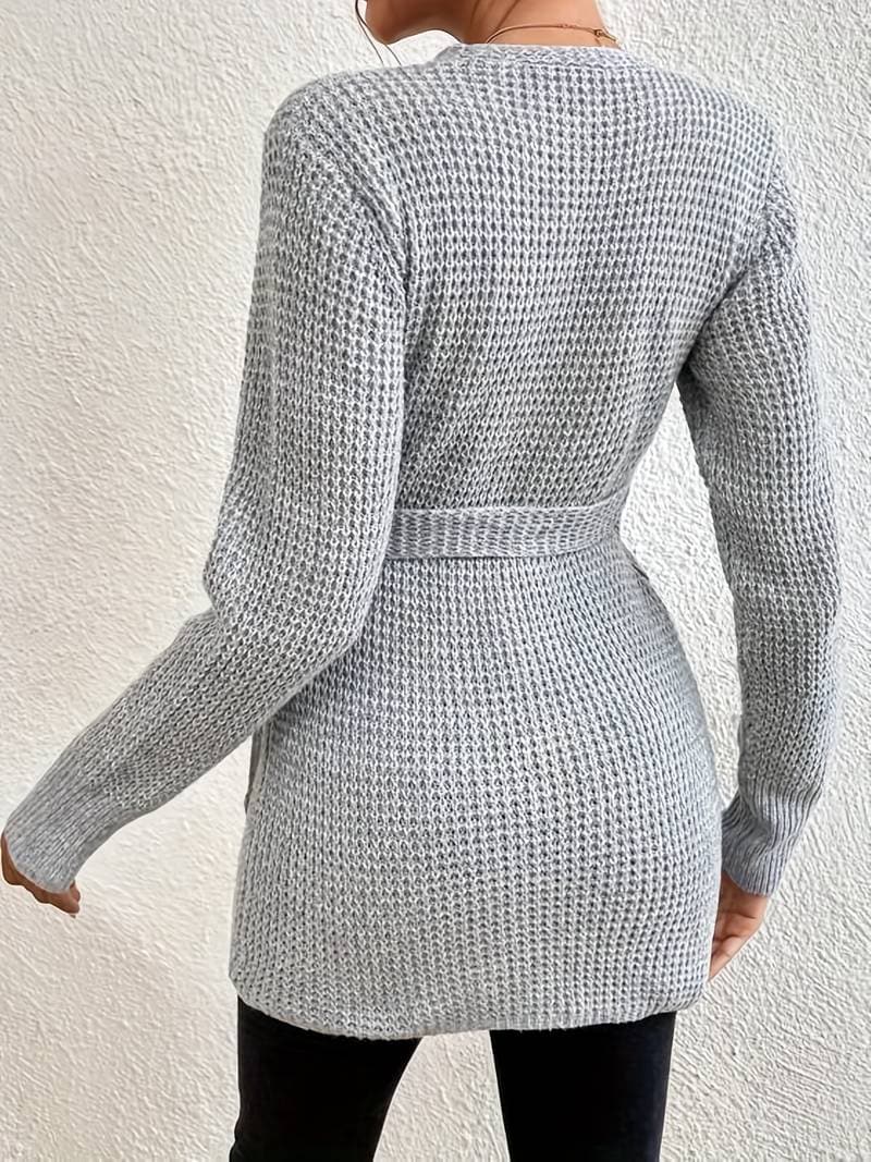 Drune | Damen-Wickel-Strickjacke