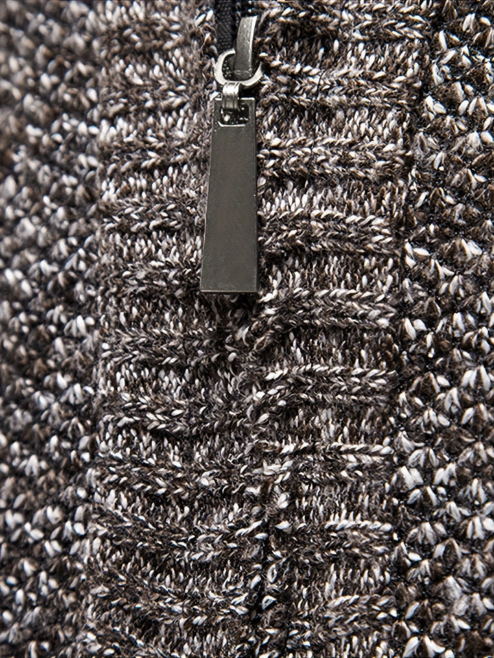 Drune | Lässiger Pullover mit Reißverschluss für Männer