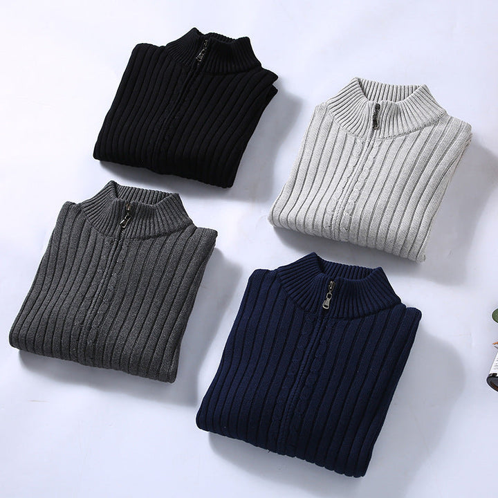 Drune | Herren Reißverschluss-Pullover