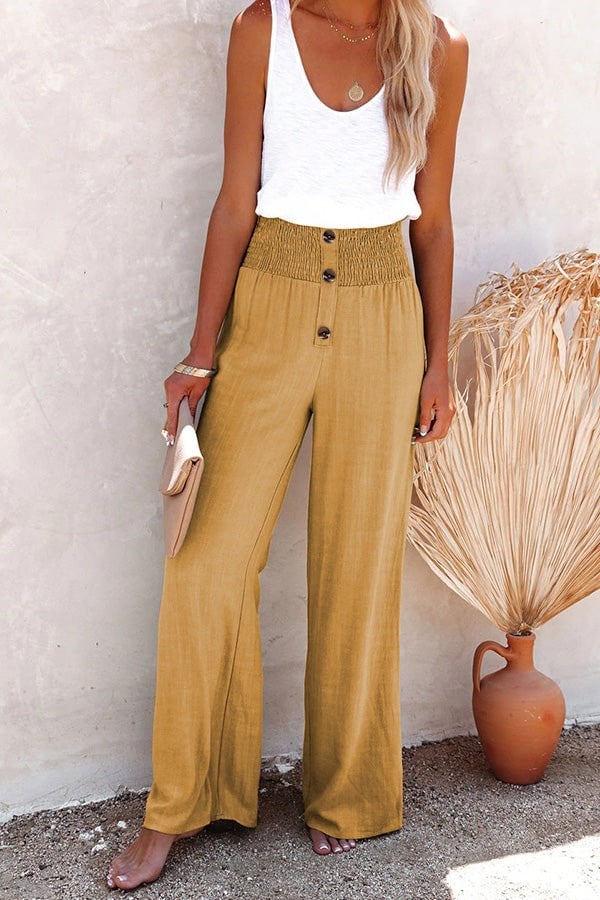 Drune Sommerhose | Bequeme modische Sweatpants mit hoher Taille
