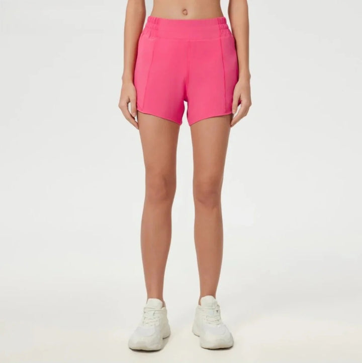 Drune | Yoga-Shorts mit hoher Taille und Bauch