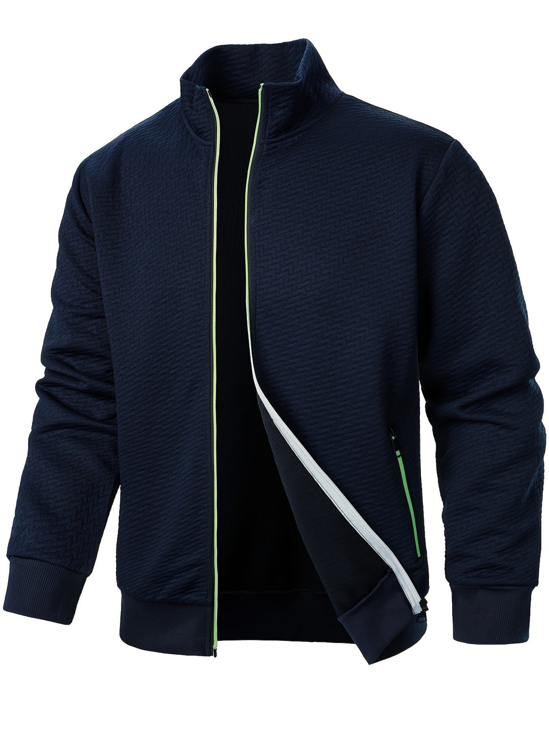 Drune | Leichtgewicht Jacke mit Strukturmuster Polyester Komfort und Stil