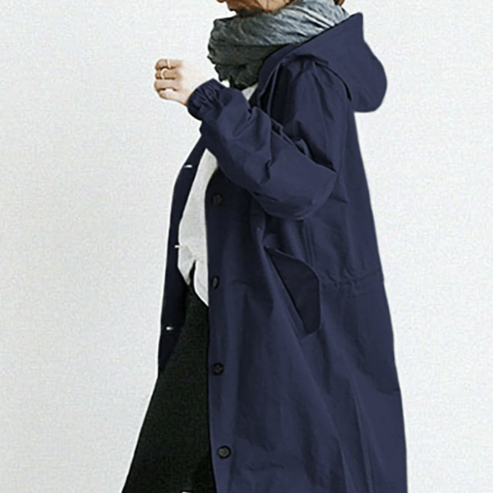 Drune | Regenjacke mit Kapuze - Wasserdicht - Oversized Windbreaker