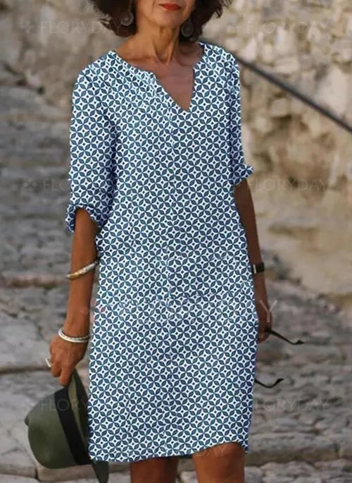 Drune luftig lockere und sommerliche kleid