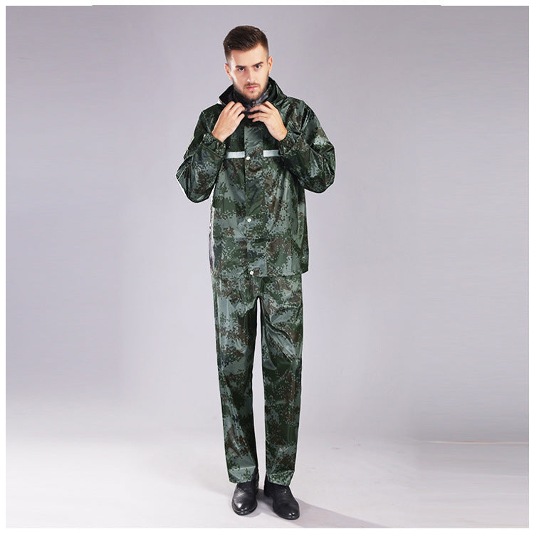 Drune | Camo Regenanzug für Herren