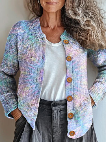 Drune | Pastellmusterte Jacke