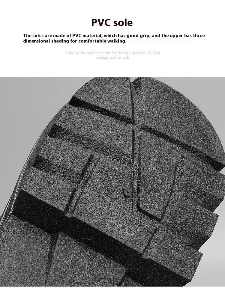 Drune | Herren lässige sportliche Canvas Stiefel mit dicker Sohle