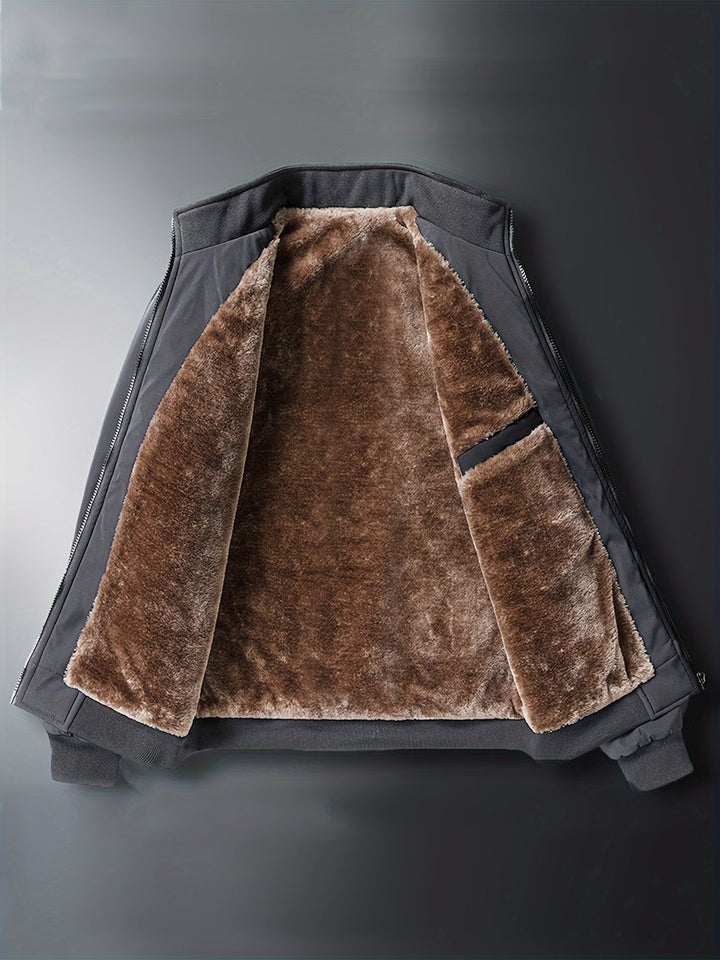 Drune | Warme Jacke mit Fleecefutter Polyester Stilvoll und Praktisch