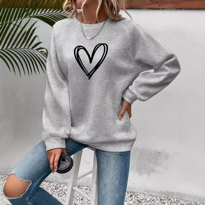 Drune | Print Rundhals-Langarmsweatshirt
