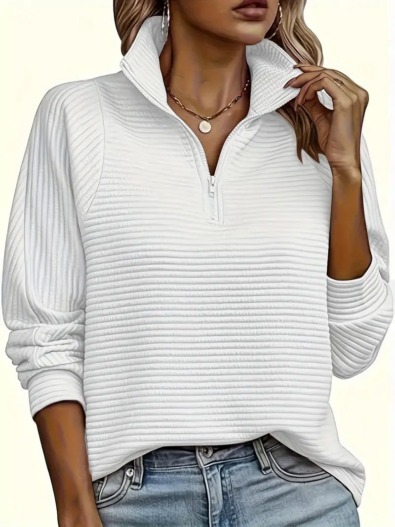 Drune | Reißverschluss Warmer Pullover