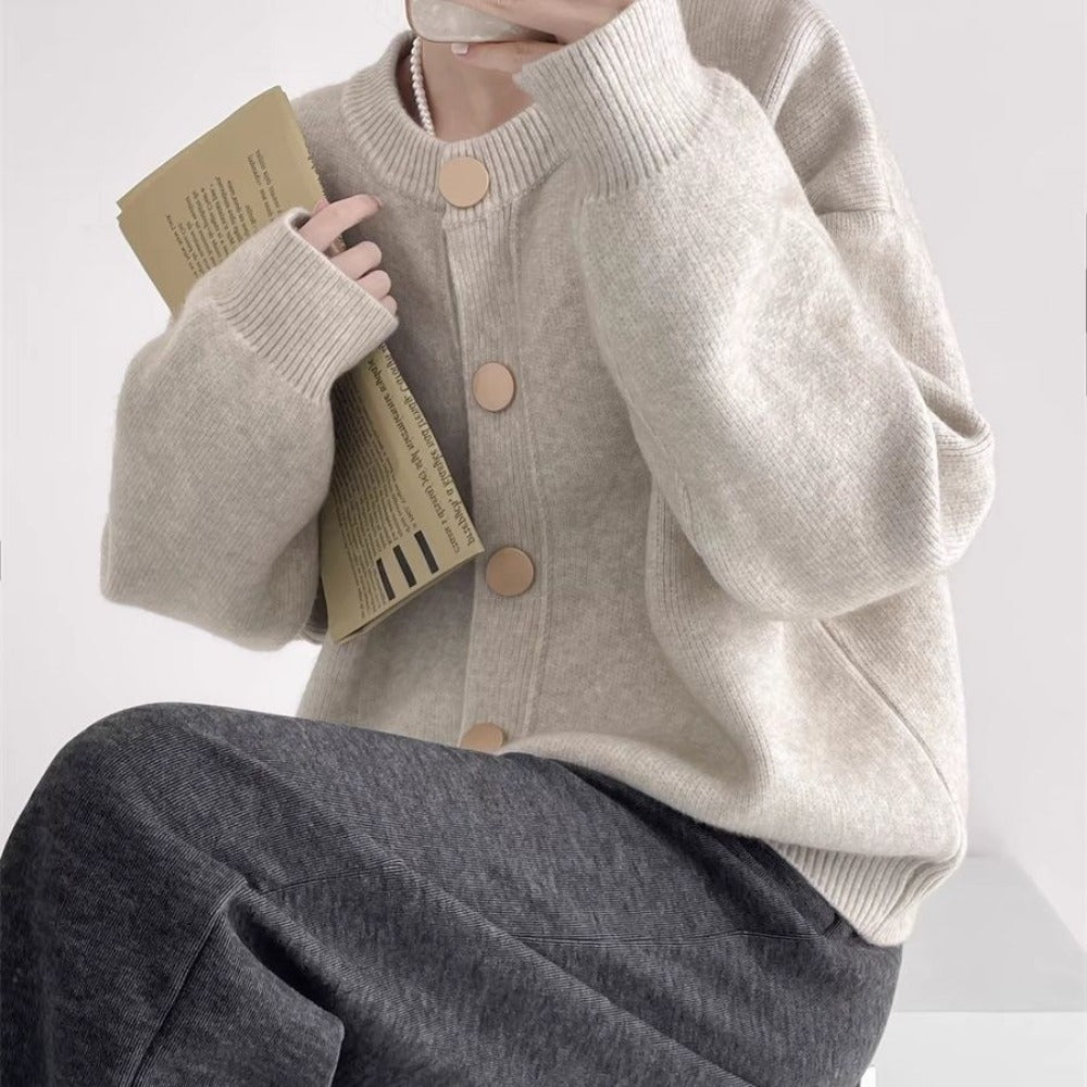 Drune | Strickjacke mit Knopfverschluss für Damen