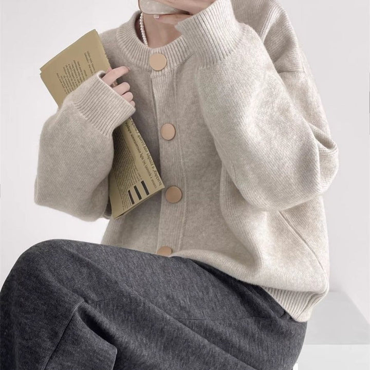 Drune | Strickjacke mit Knopfverschluss für Damen