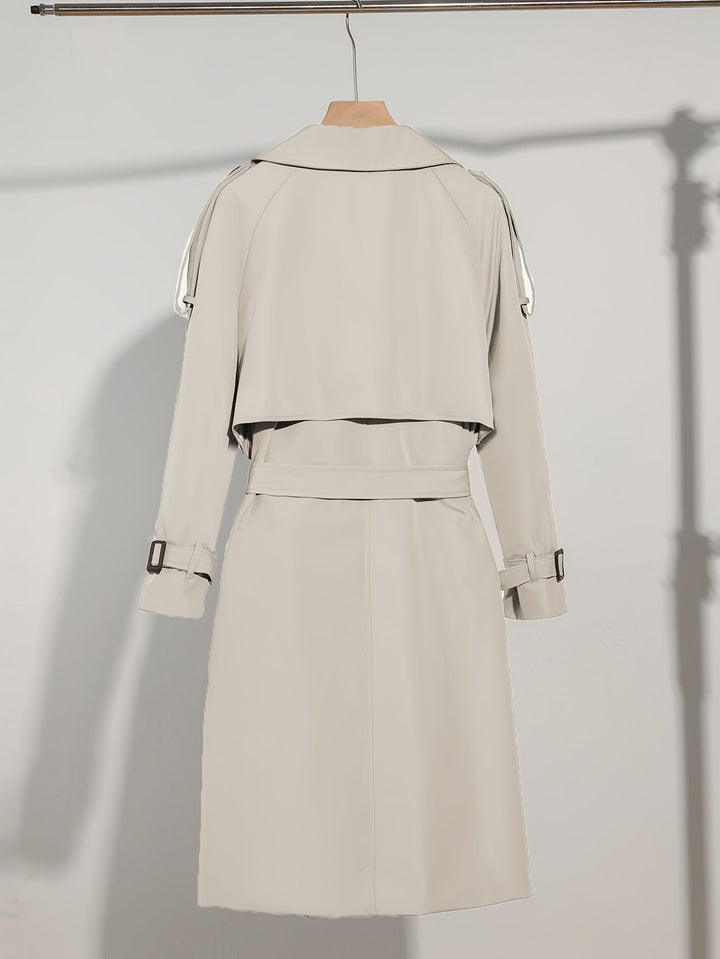 Drune | Mantel mit Gürtel-Design Casual Plus Size für Frauen Perfekt für lässige Tage
