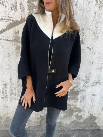 Drune | Lässige Jacke mit hohem Kragen