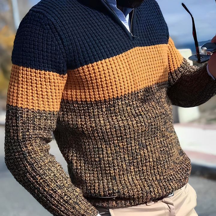 Drune | Pullover Color Block