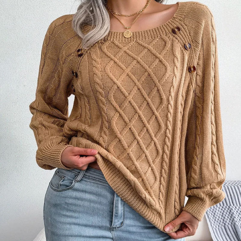 Drune | Pullover Aus Gedrehtem Strick mit Modernem Design