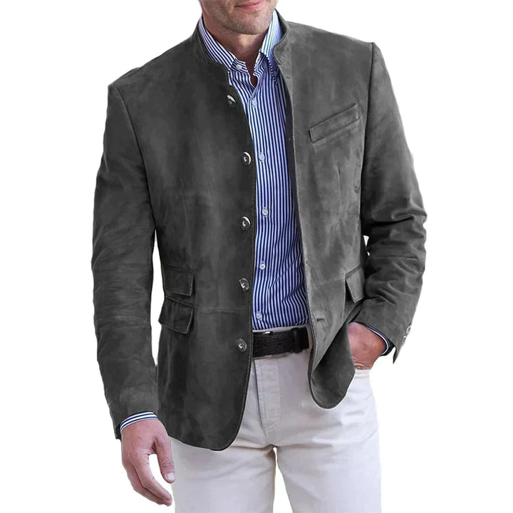 Drune | Klassische Button Down Jacke für Männer