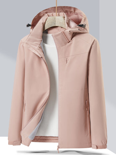 Drune Wasserdichte Fleece-Winterjacke Mit Kapuze Für Damen | Perfekt Für Outdoor-Aktivitäten