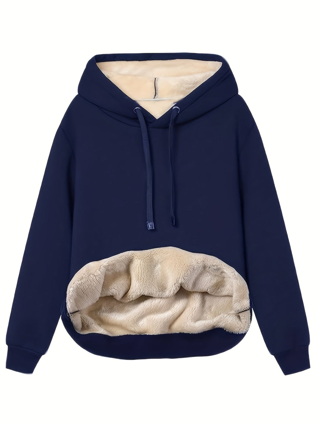 Drune | Fleece Pullover Hoodie mit Kapuze für Damen - Perfekt für Outdoor-Aktivitäten