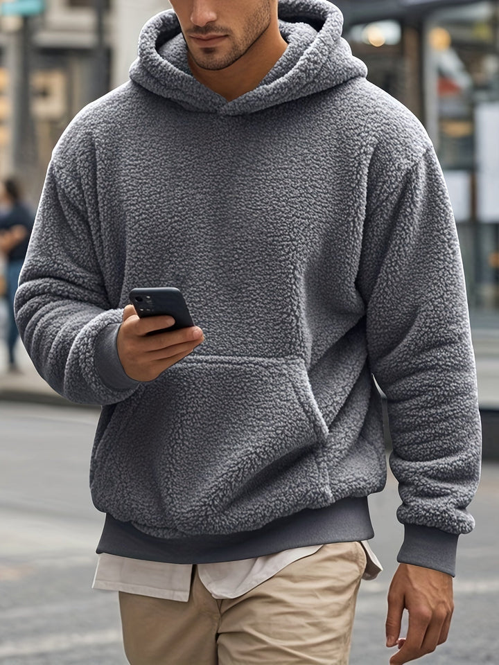 Drune | Weiche Fleece-hoodie Polyester Komfort und Stil