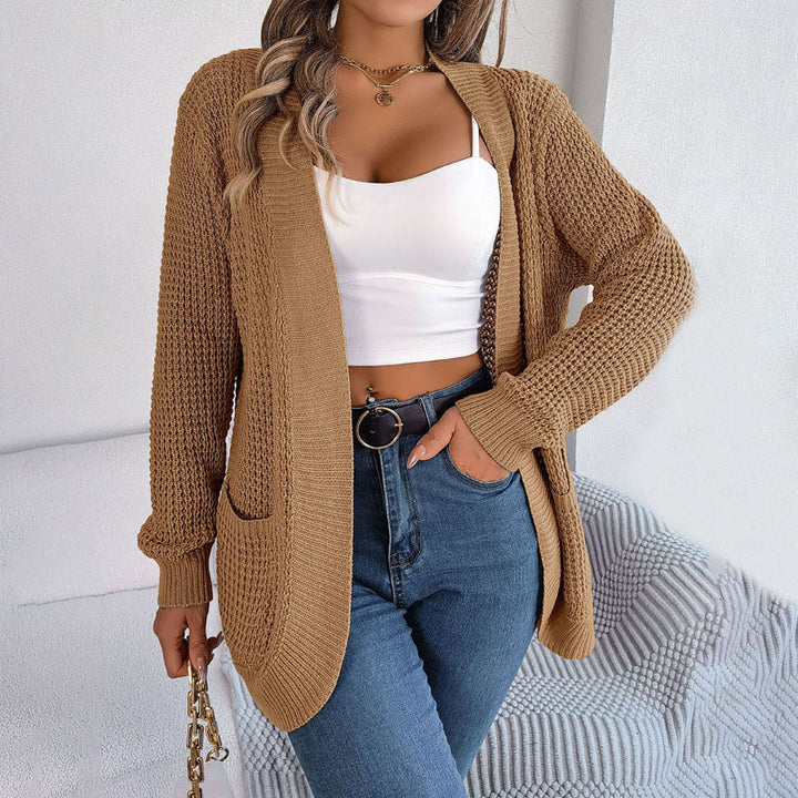 Drune | Modische Strickstrickjacke mit Muster