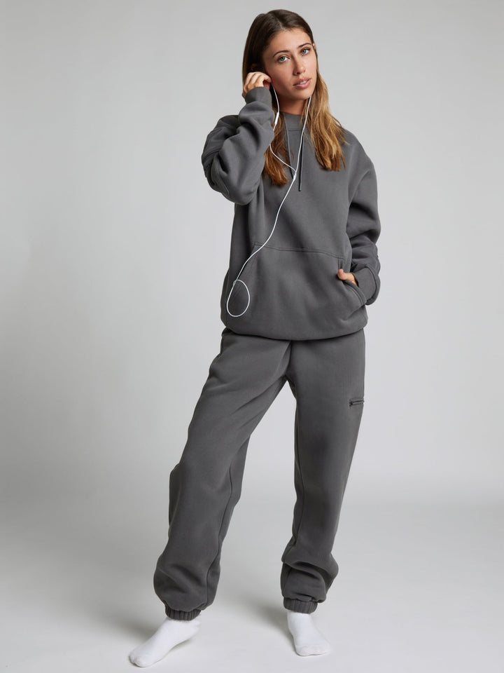 Drune | Bequemer Reise-Hoodie mit Flugmodus-Grafik