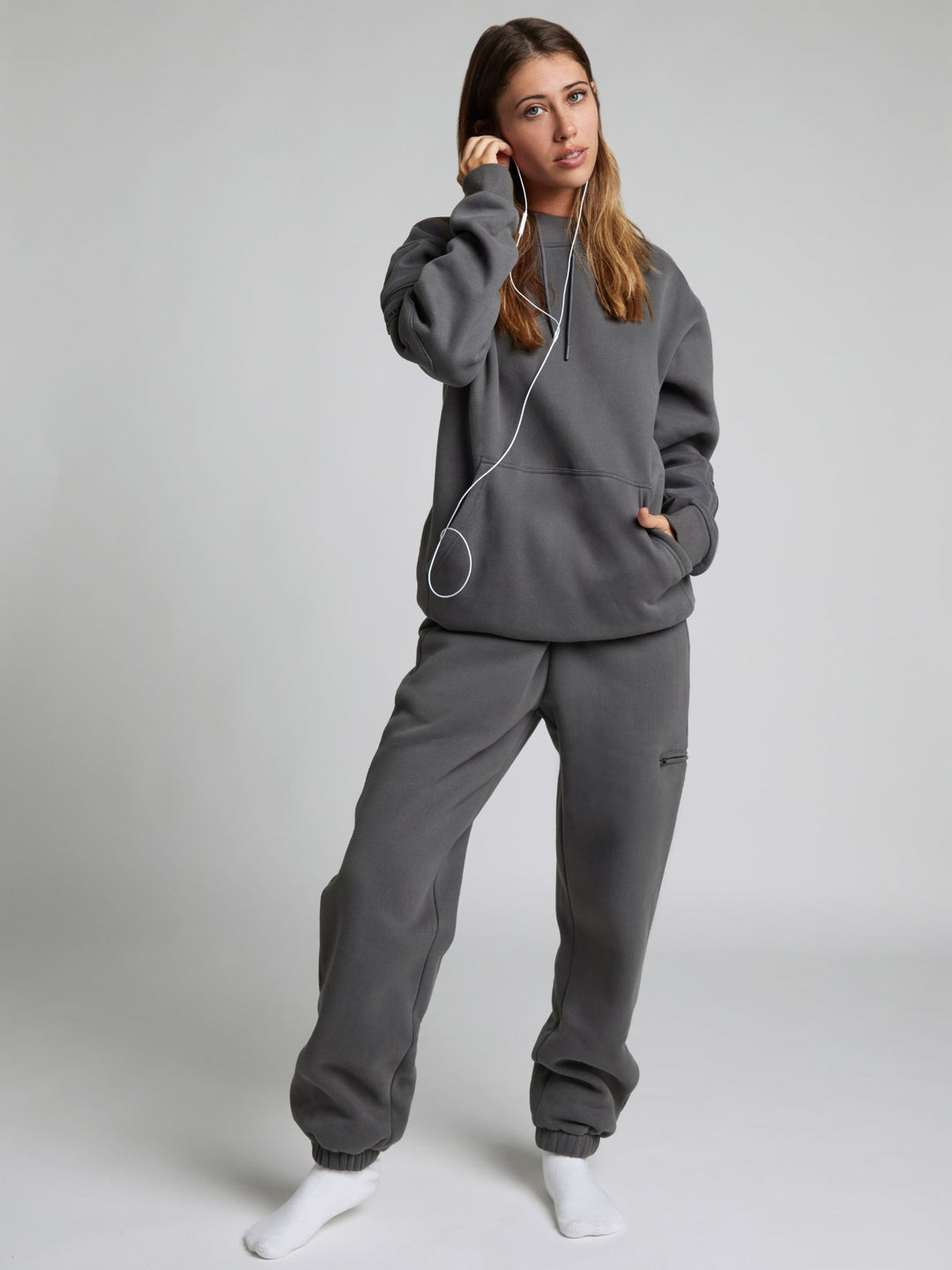 Drune | Cozy travel hoodie with airplane mode graphic