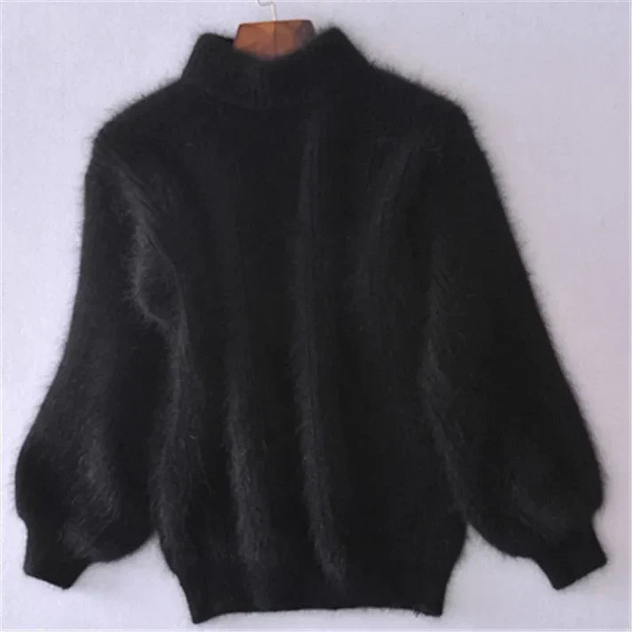 Drune | Weinlese Angora Pullover