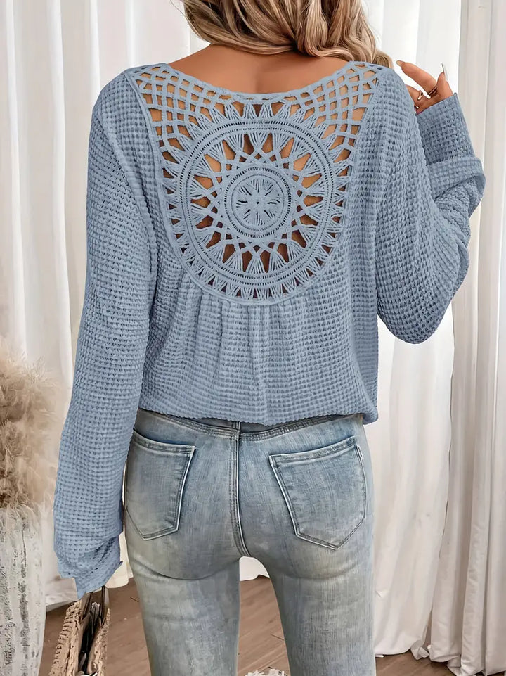 Drune | Eleganter V-Ausschnitt Pullover mit Zeitlosem Design