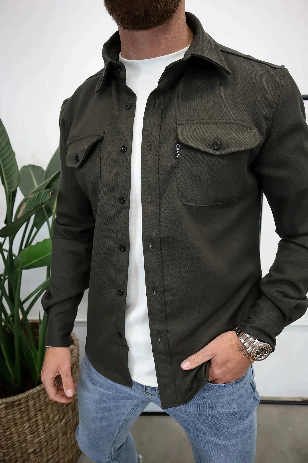 Drune | Premium Knopfleiste Jacke