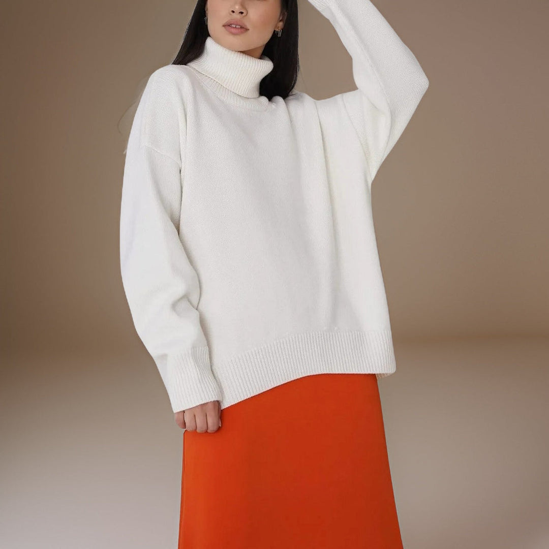 Drune | Warmer Oversized Rollkragenpullover Für Den Winter