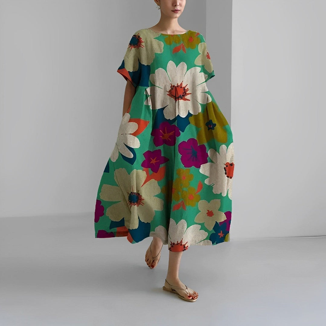 Drune | Boho-Blumenkleid