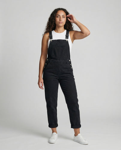 Drune | Denim Latzhose